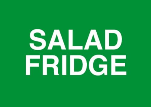 148x210mm Salad Fridge - Rigid