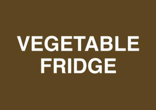 148x210mm Vegetable Fridge - Rigid