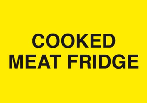 148x210mm Cooked Meat Fridge - Rigid