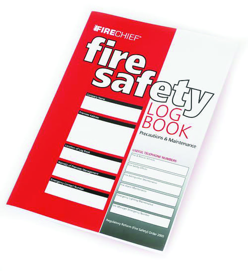 A5 Fire Safety Log Book