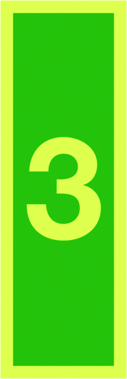 150x50mm 3 - Nite Glo Self Adhesive