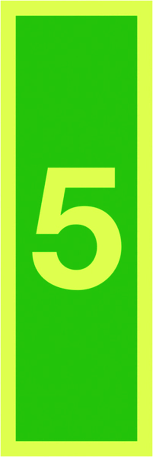 150x50mm 5 - Nite Glo Self Adhesive