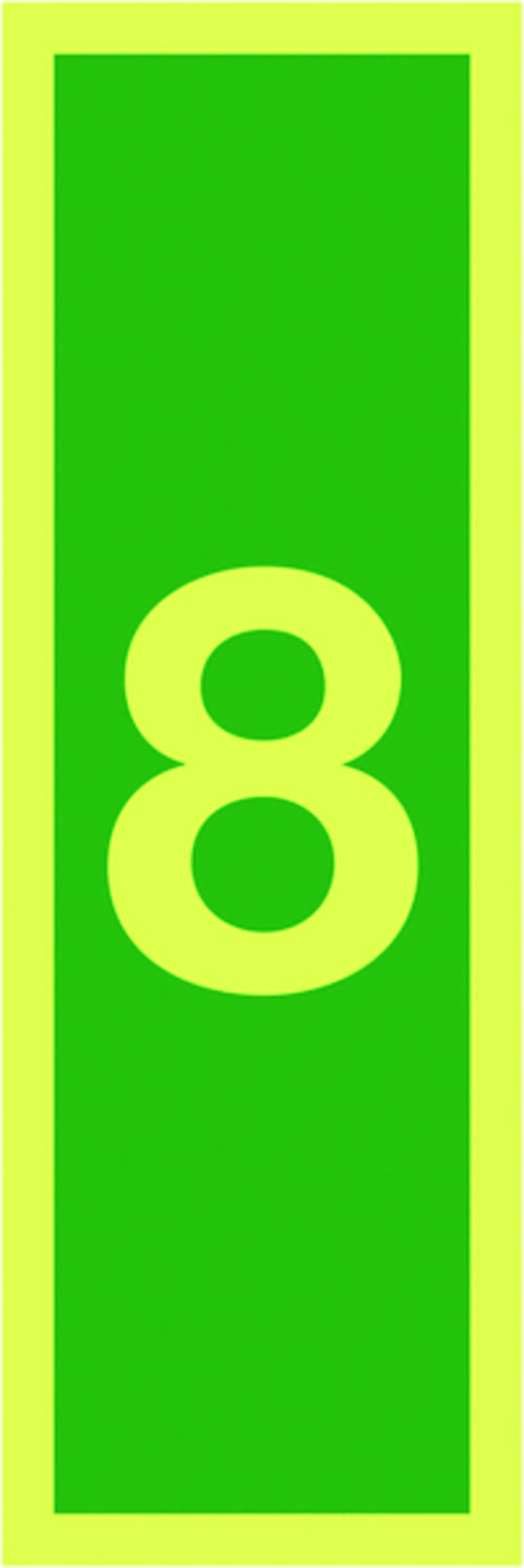 150x50mm 8 - Nite Glo Self Adhesive