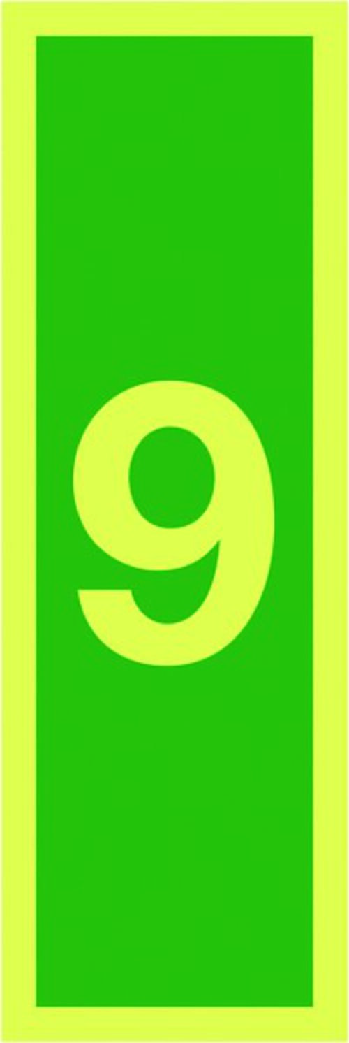 150x50mm 9 - Nite Glo Self Adhesive