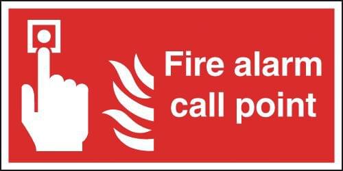 100x200mm Fire Alarm Call Point - Rigid