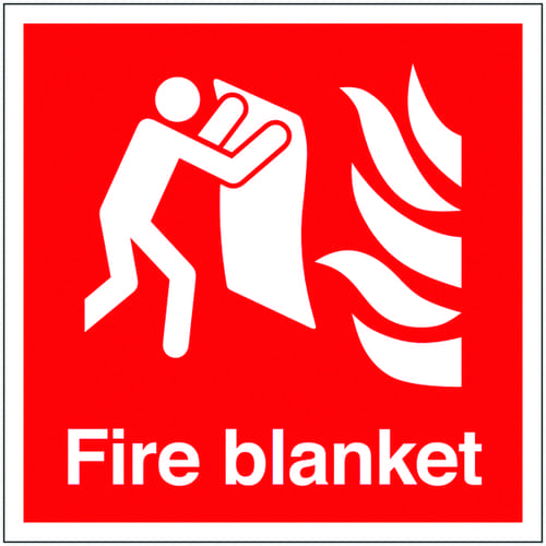 200x200mm Fire Blanket - Rigid