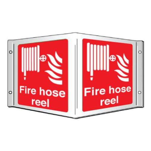 200x400mm Fire hose reel Projecting 3D Sign