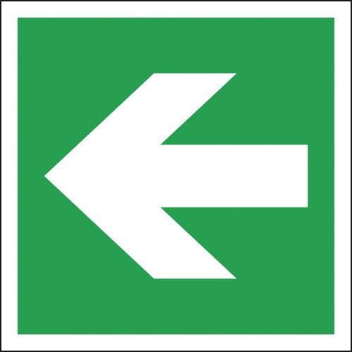 150x150mm Arrow Right - Rigid