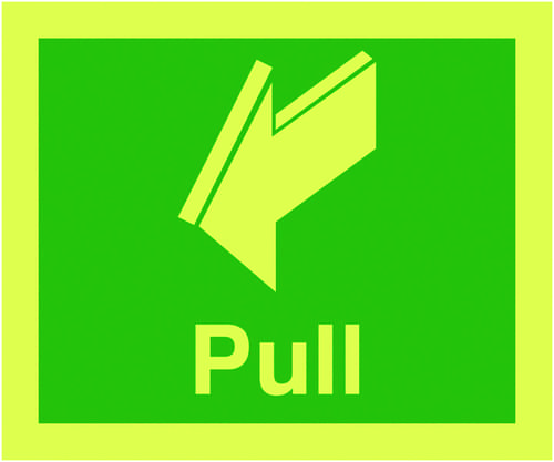 150x125mm Pull - Nite Glo Rigid
