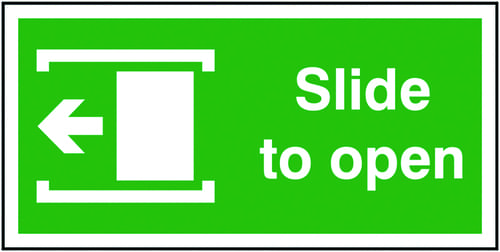 200x400mm Slide To Open Left - Rigid