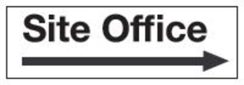 100x300mm Site office arrow right - Rigid