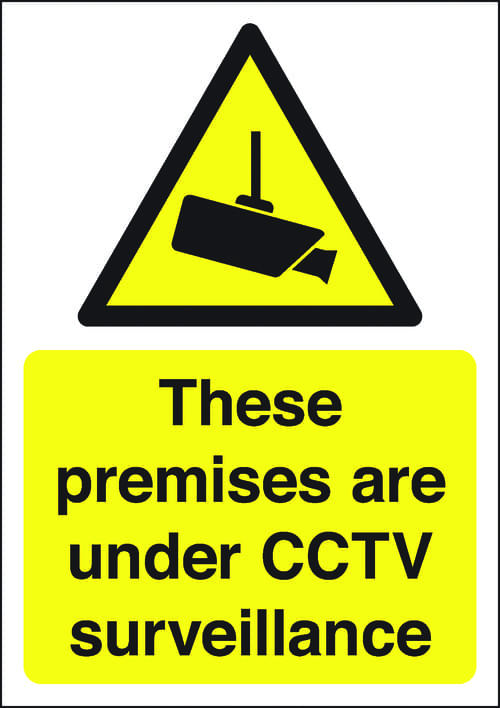594x420mm These Premises Are Under CCTV Surveillance - Rigid