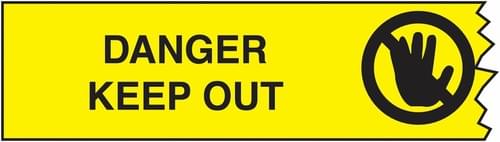 76mmx305m Danger Keep Out