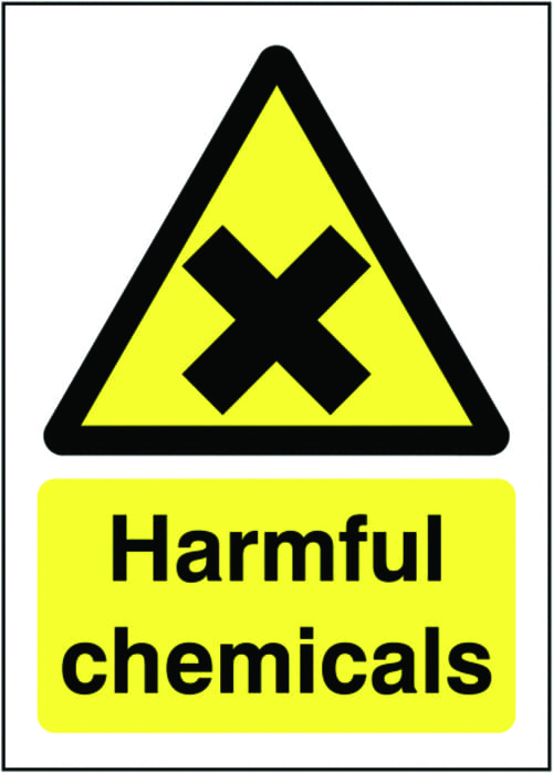 420x297mm Harmful Chemicals - Rigid