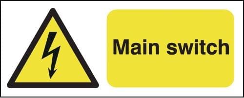 100x250mm Main Switch - Rigid