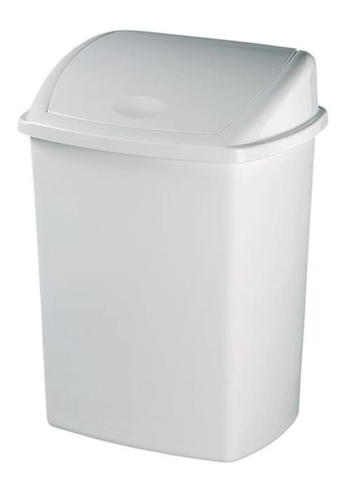 25 Litre White Swing Bin