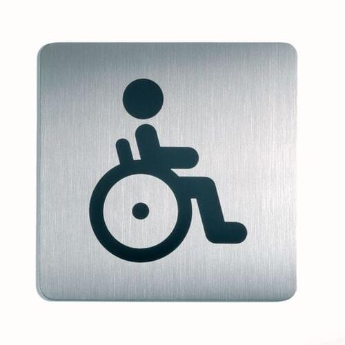 150x150mm WC Disabled - Square picto