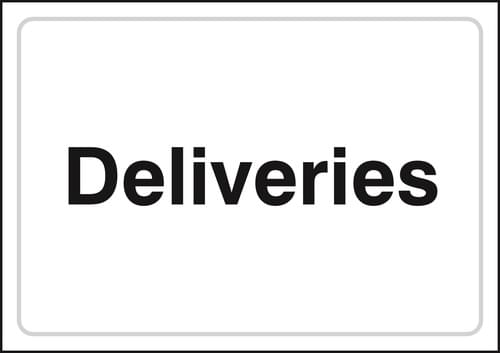 A3 Deliveries (Landscape) - Rigid