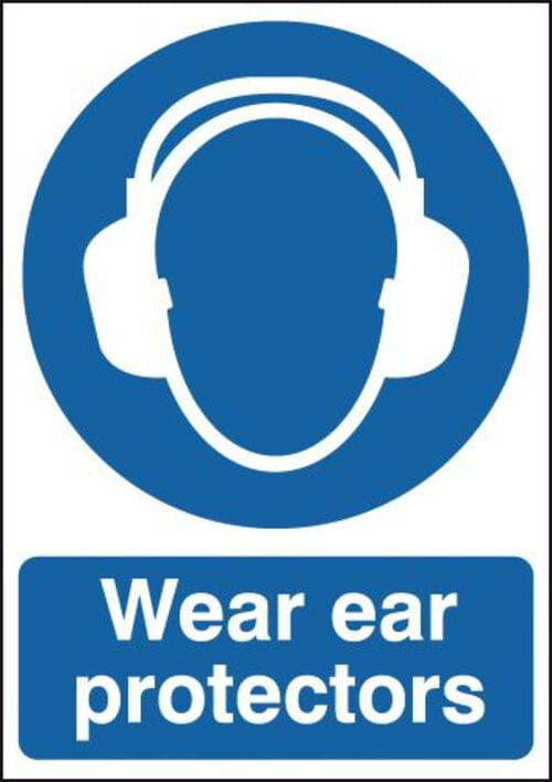 297x210mm Wear Ear Protectors - Rigid