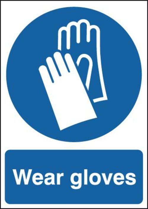 420x297mm Wear Gloves - Rigid