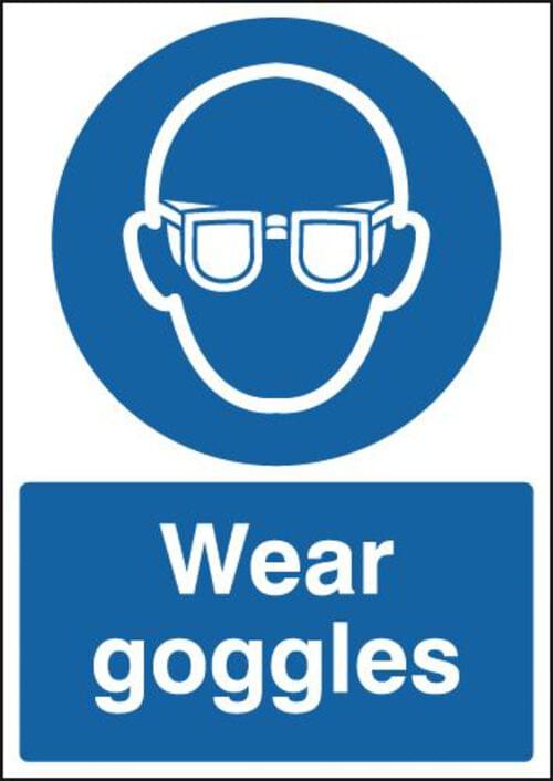 420x297mm Wear Goggles - Rigid