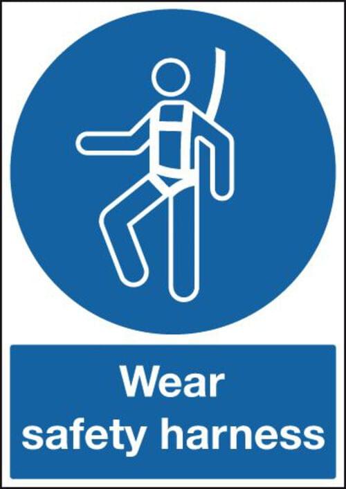 420x297mm Wear Safety Harness - Rigid