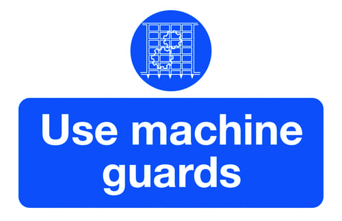 87x135mm Use Machine Guards - Pk of 6