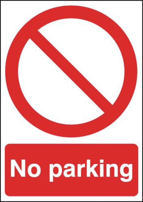 420x297mm No Parking - Rigid