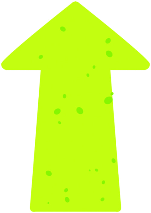 75mm Photoluminescent Arrows - Pk of 20