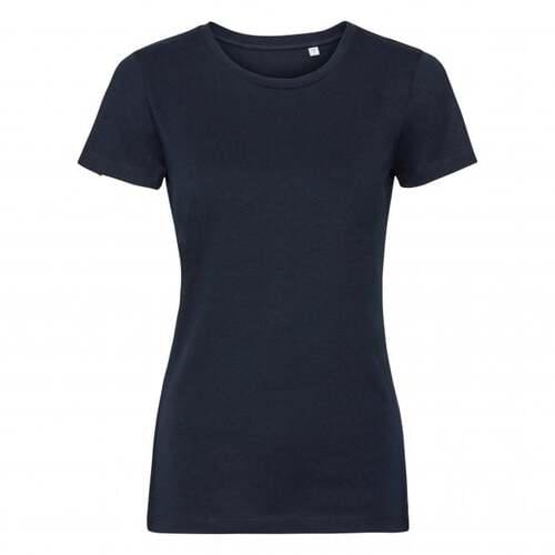 Women's Pure Organic Tee- Navy, Medium