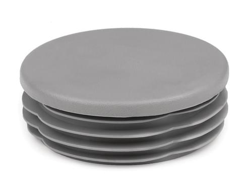 Plastic End Cap - Grey