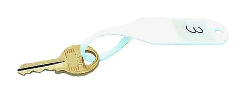 Resuable Key Tag - White