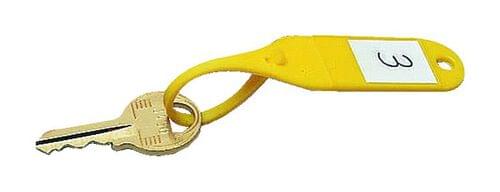 Resuable Key Tag - Yellow