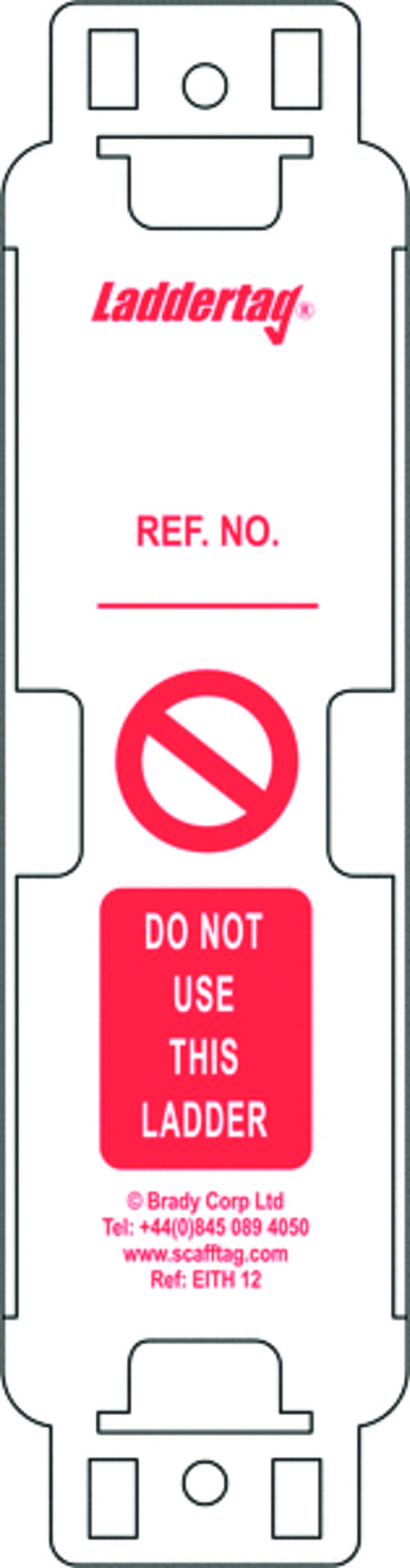 Scafftag Laddertag Holders Pack of 10