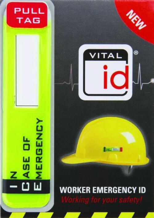 Worker Emergency ID Tag