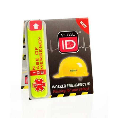 Worker Emergency ID Tag without window