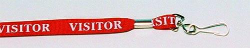 Visitor' Lanyards - Pk of 50
