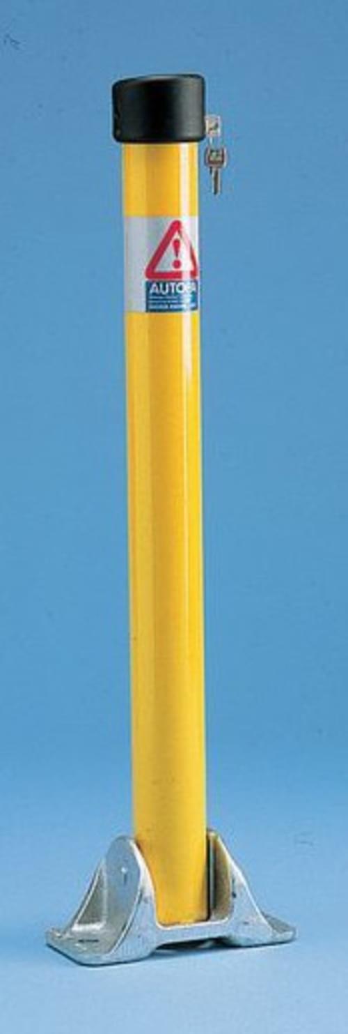 Yellow Powder Coated Post