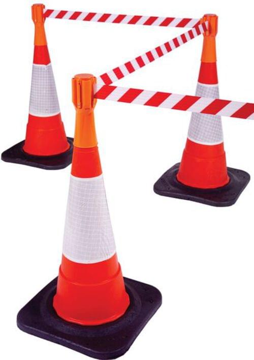 Tensacone Barrier Kit - Red & White