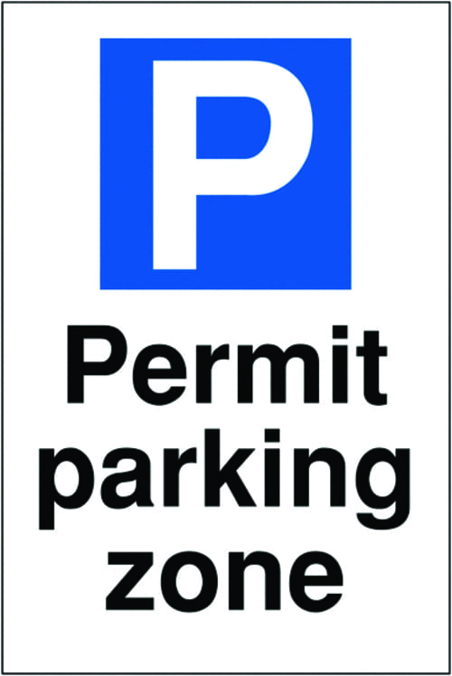 400x300 Permit parking zone