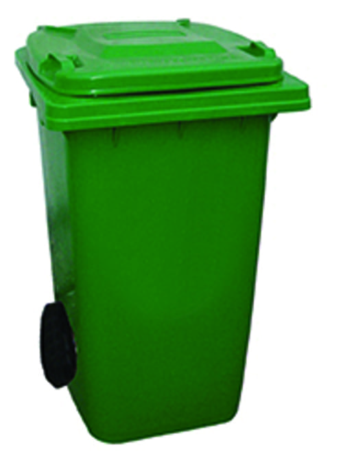120 Litre Wheeled Bin - Green