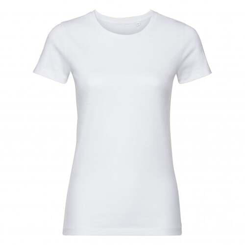 Women's Pure Organic Tee- White, Small