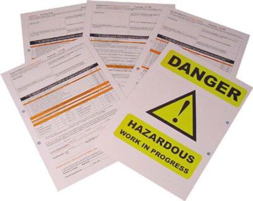 Asbestos (No Register Available) - Permits to Work