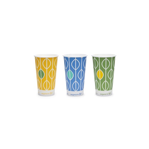 12oz Paper Cold Cup - Hula