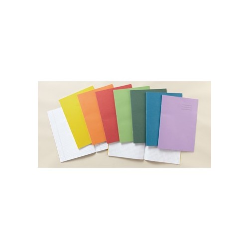 A4 Exercise Book, 40 Page, 8mm Ruled with Margin - Pack of 50