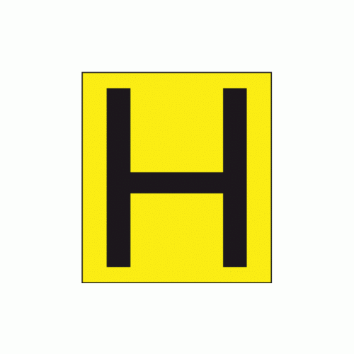 Fire Hydrant signs- A4 Corrugated Plastic