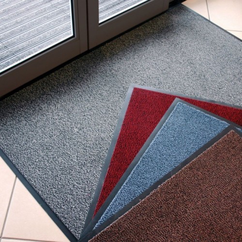 Entrance Mat Black/Blue 1.2 x 1.8m