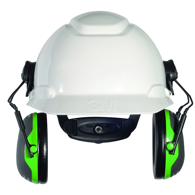 X1P3E-GA Earmuff Helmet Mounted