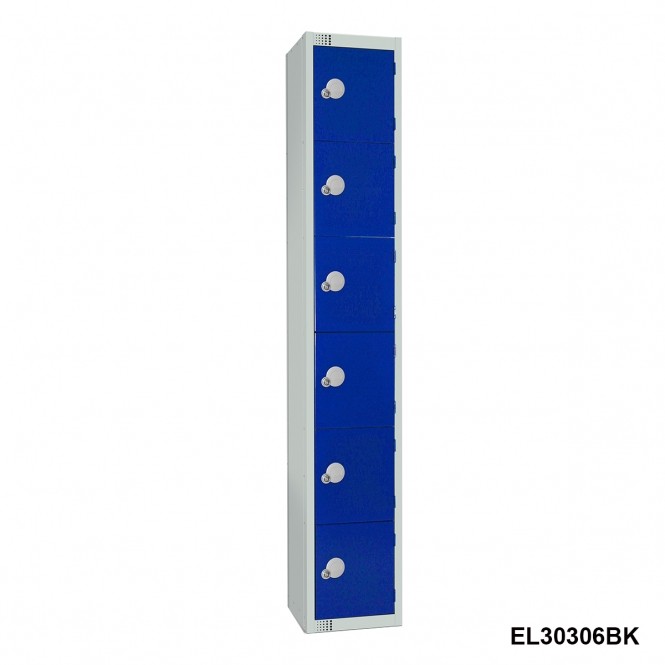 Elite Six Door Metal Storage Lockers