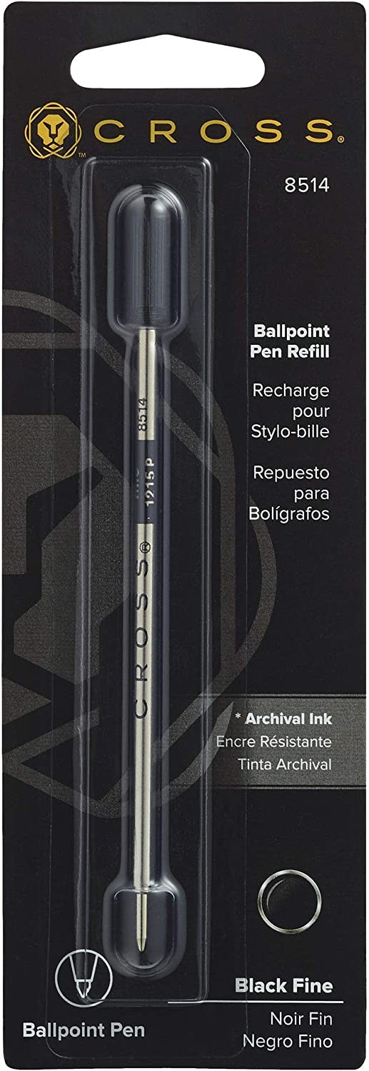 CROSS Ball Pen Refill Black 8514 – Universal Ballpoint Refill